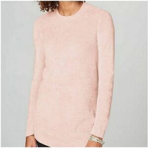 J. Jill Women's Pink Crew Neck Sweater